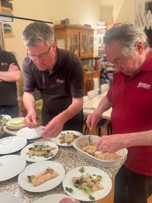 Grischa und Jochen in Aktion
