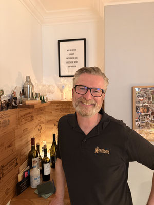 Stefan bereitet erstmalig auch zwei Gerichte zu