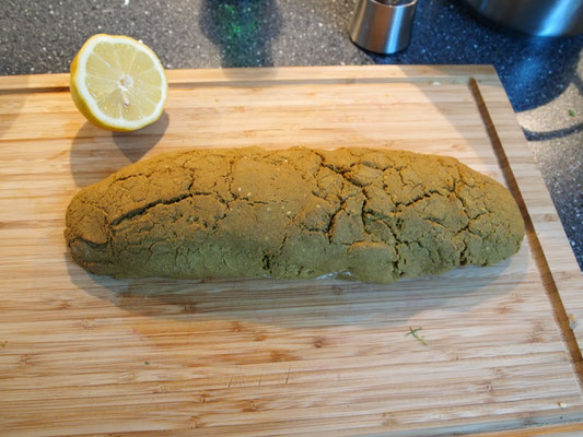 Fabian hat Brot selbst gebacken