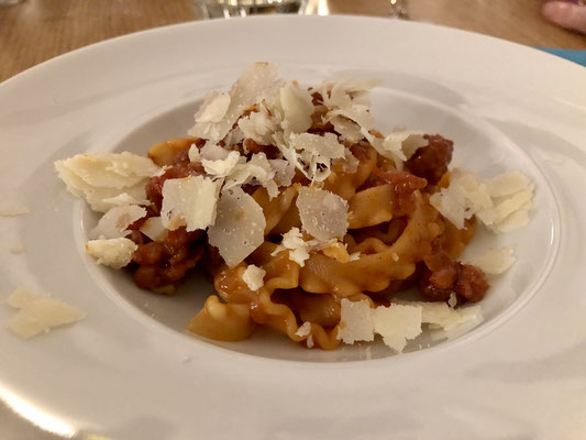 Pasta mit Salsicca