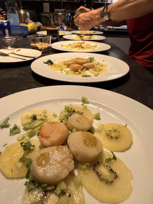 nun sind fast alle Teller fertig