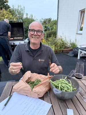 Michel freut sich auf den schönen Abend