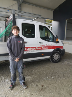 Rafael Deutscher bei TR Flachdachbauer