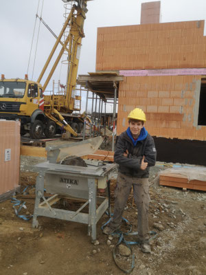 Dorian Ulbl bei Pichlerbau