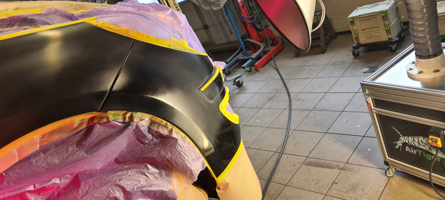 Farbnebelabsaugung AirMex – Overspray und Lackpartikel zuverlässig erfassen