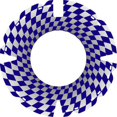 33 0936 Tunnelblick blau