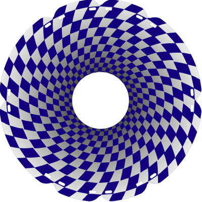 0936 Tunnelblick blau