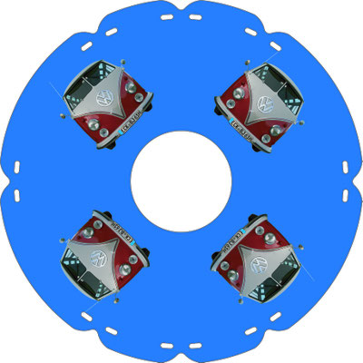 1219 VW Bulli blau