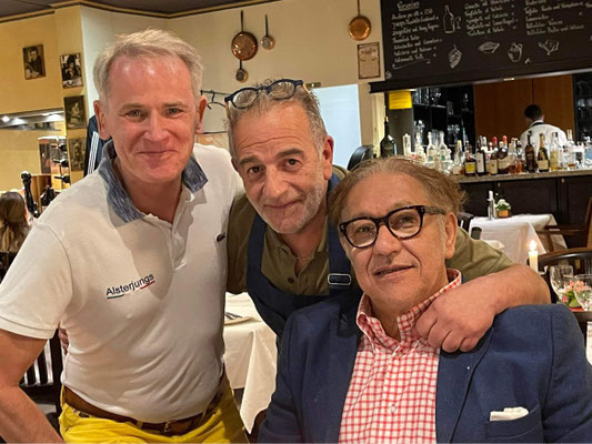 Mauro(mitte), Concetto aus dem Belpasso(rechts) + Christian
