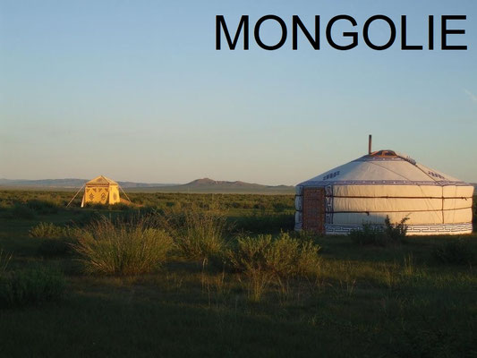 La Mongolie et ses yourtes nomades