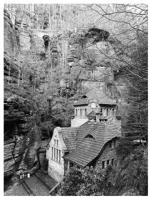 Hrensko, Altes Gaswerk