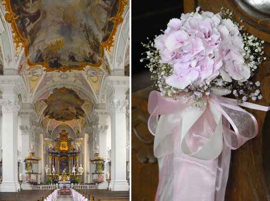 Hochzeit Kirche in Amorbach