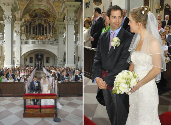 Hochzeit Kirche in Amorbach