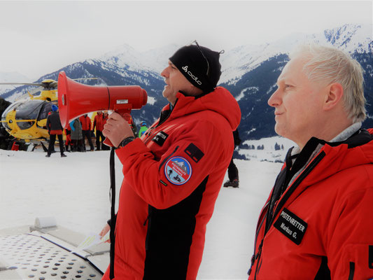 Skiunfall Schauübung Pistenhilfe Weerberg