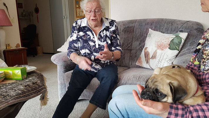 Op bezoek bij oma Harlingen