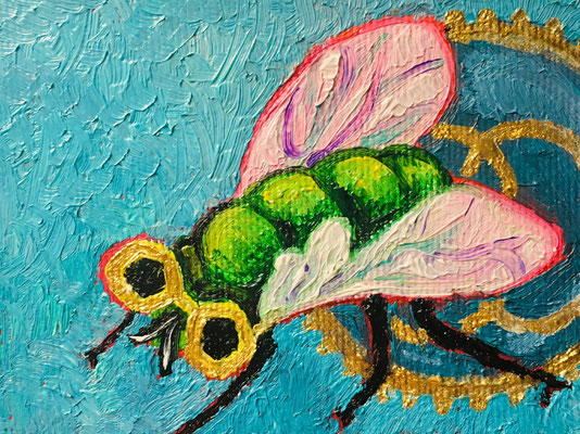 Verkauft. Öl auf Leinwand, ©Sonja Rieser 2020