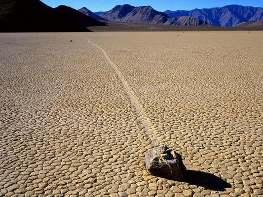 The stones of Racetrack Playa