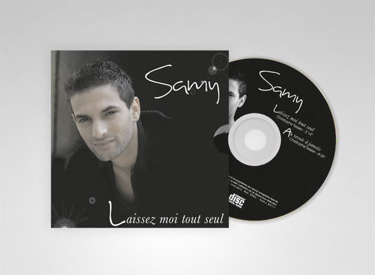 CD : Pochette et décor CD - Samy, chanteur Nantais