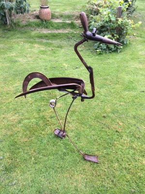 heron 90 cm apprivoisé