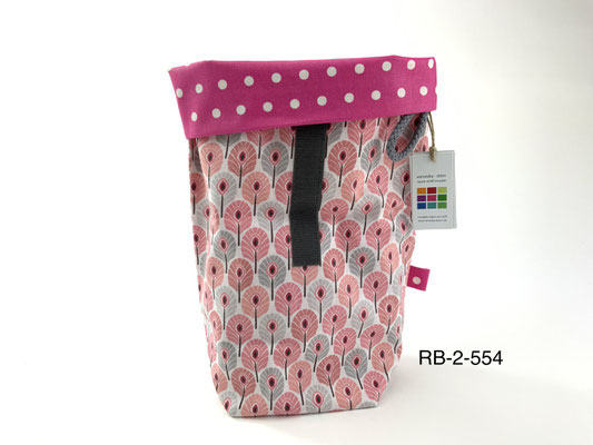 Aussenstoff: beschichtete Baumwolle öko /  Innenstoff: beschichtete Baumwolle öko - 30° Wäsche