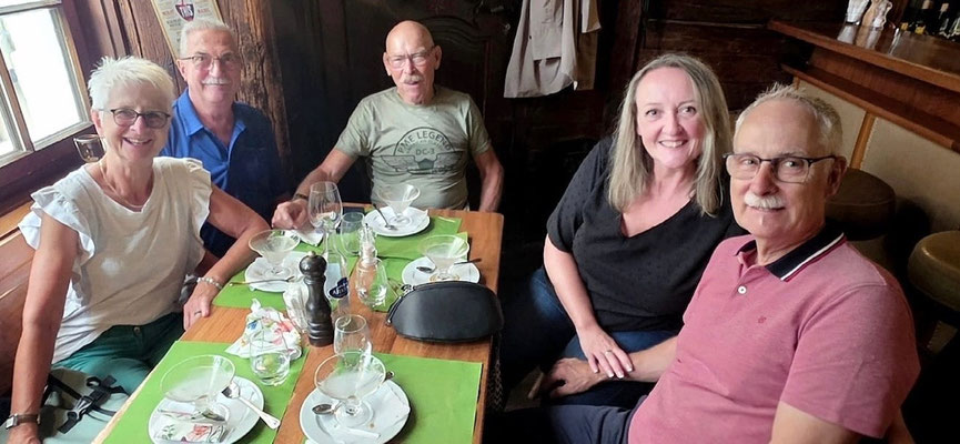 Lustig war’s wieder im Kreise des alljährlichen Ehemaligen-Treffen!