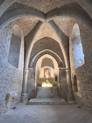 Die Kapelle gehört immer mit dazu
