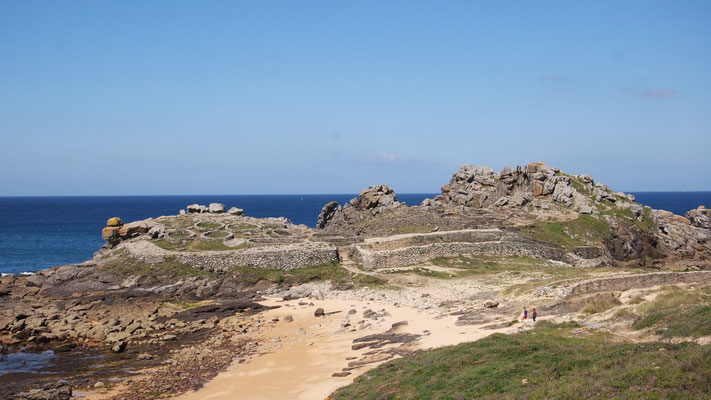 Die keltische Siedlung "Castro de Barona", ca. 20 km nördlich von Ribeira. Eine etwas zügige Wohnlage für die damalige Bauweise