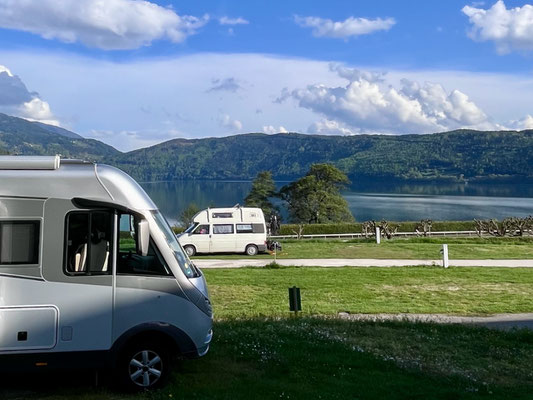  In Pesenthein, mit Blick zum Millstättersee