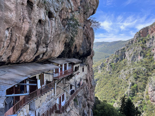 Eindrückliche Ausschau vom "Schwalbennest"-Balkon