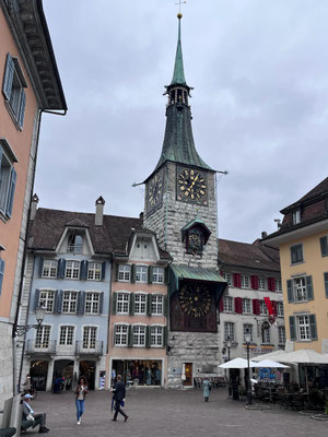 Ein Stop in Solothurn