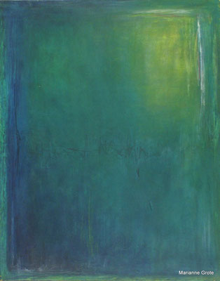 Meditation I, Mischtechnik auf Leinwand, 100 x 70 cm, 2010