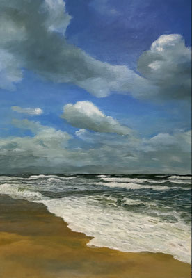 Sylt II, 100 x 70 cm, Acryl auf Leinwand 2021