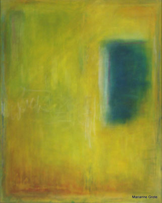 Meditation II, Mischtechnik auf Leinwand, 100 x 70 cm, 2010