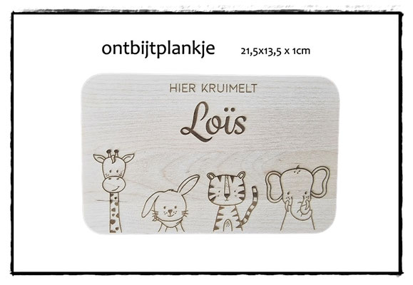 Ontbijtplankje €13,95