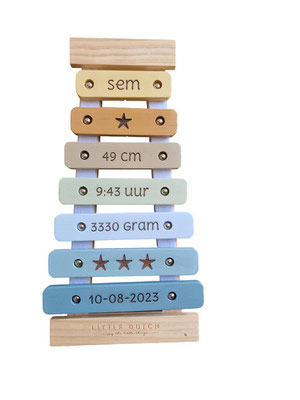 Laseren van geboortegegevens €7,95