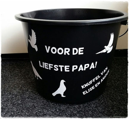 Emmer met tekst en afbeelding €6,95