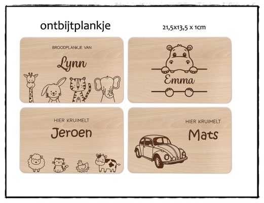 Ontbijtplankje €13,95