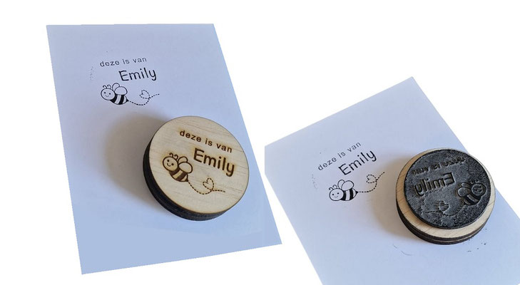 Stempel €7,95  Stempelkussen €3,50