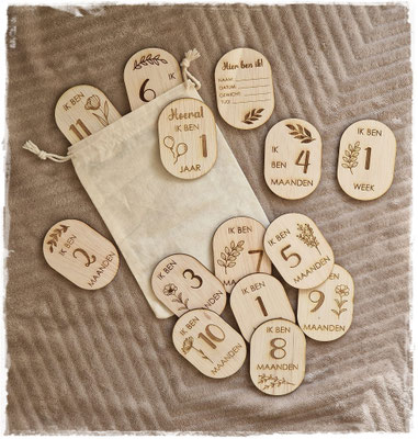 Mijlpaalkaartjes €17,95