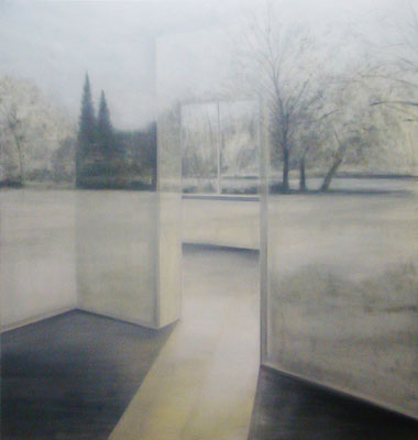 reflexion  200x200cm 2009