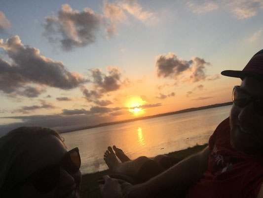 Sonnenuntergang am Tuggerah Lake