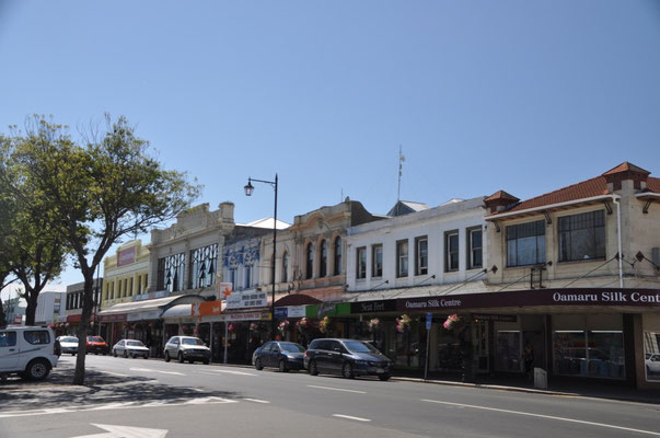 Ankunft in Oamaru