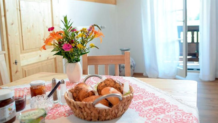 Essbereich Ferienwohnung