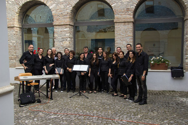Montecelio, Chiostro del San Michele, concerto 07/06/2015
