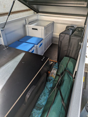 Zubehör Dachzeltcamping mit Anhänger