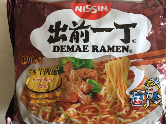 Ramen. Eines der Hauptnahrungsmittel der Pastafari.
