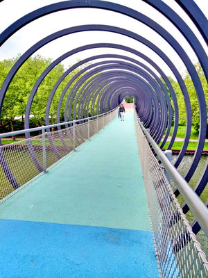 Rehberger Brücke, Kaisergarten, Oberhausen / Foto: Arnd Wende