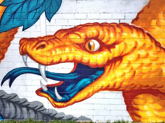 Graffiti, Flottmann-Hallen, Herne / Foto: Arnd Wende