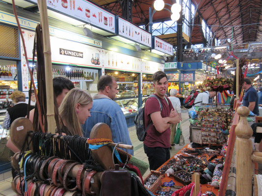 Der Markt in Budapest