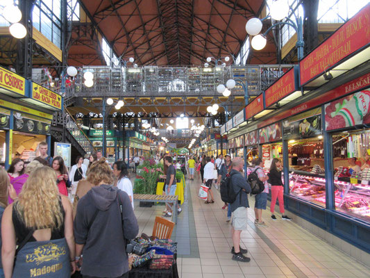 Der Markt in Budapest